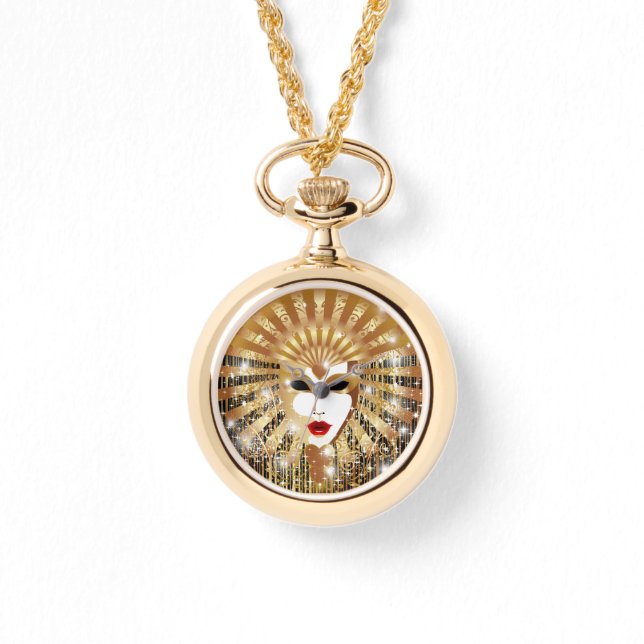 Montre Mask de la Fête du Venice Carnival (Recto)