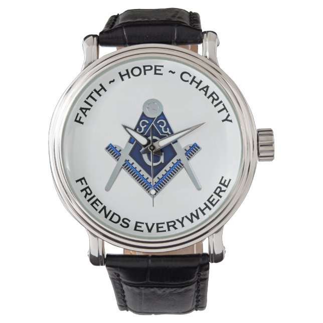 Montre Masonic Watch Blue (devant)