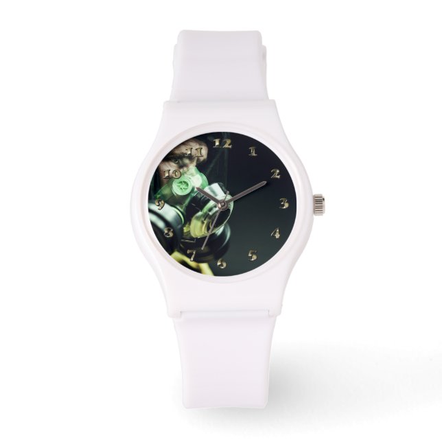 Montre Masque à gaz Covid 19 (Recto)
