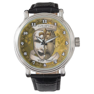 Montre Masques d'acteur Fleur De Lis
