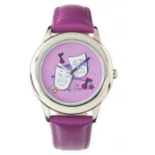 Montre Masques de drame de tragédie de comédie