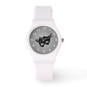 Montre Masques de théâtre de comédie et de tragédie