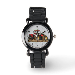 Montre Matériel de ferme tracteur rouge Ripper Farmer Enf