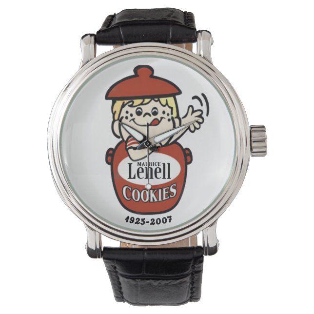 Montre Maurice Lenell Cookies, Chicago-Norridge, IL (devant)