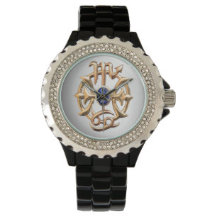 Montre Médaillon Scorpio et Pisces