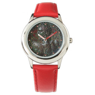 MONTRE MÉDALLION ROMAINE ANTIQUE BRONZE AVEC GEMSTONES RO