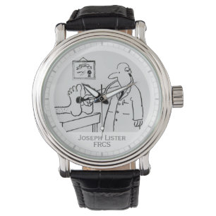 Montre Médecin avec stéthoscope vérifie les pieds. Person