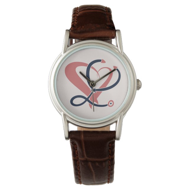 Montre Médecin, infirmière, ambulancier, modèle de cadeau (devant)
