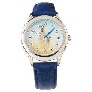 Montre Meerkats Regarder les enfants