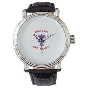 Montre Meilleur agent de bord au monde