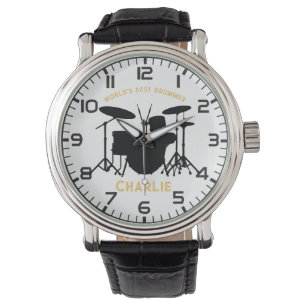 Montre Meilleur batteur du monde personnalisé