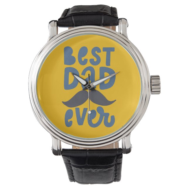 Montre Meilleur papa jamais (devant)