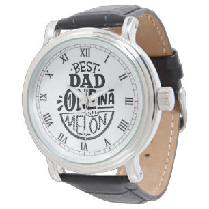 MONTRE MEILLEUR PAPA UN DANS UN MELON