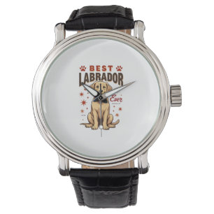 Montre Meilleur parent Labrador de tous les temps Vintage