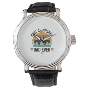 Montre Meilleur père Chihuahua de tous les temps T-shirt