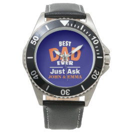Montre Meilleur Père Jamais Demander Juste ... Personnali
