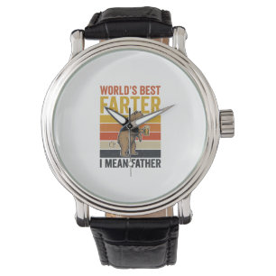 Montre Meilleur Pétomane Drôle Papa Ours du Monde