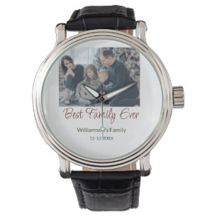 Montre Meilleure famille jamais ajouter nom de famille im
