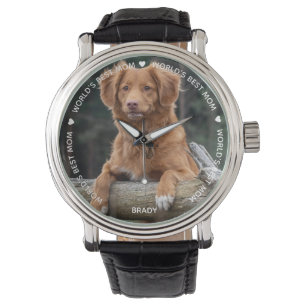 Montre Meilleure maman du monde - Fête des mères - Pet Ph