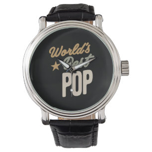Montre Meilleure pop du monde - Cadeaux père et grand-pèr