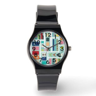 Montre Mélange moderne du milieu du siècle