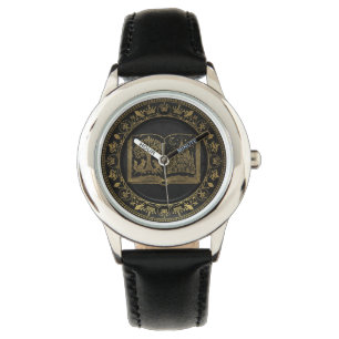 Montre Mémoire de luxe de livre d'or Souvenir