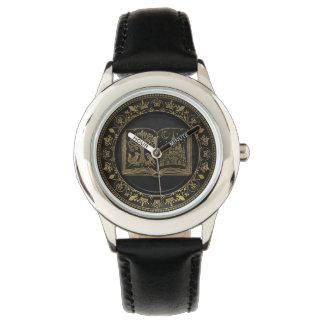 Montre Mémoire de luxe de livre d'or Souvenir