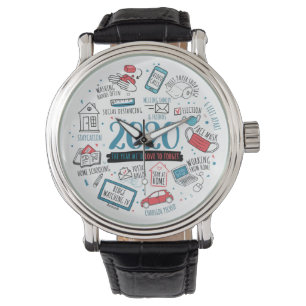 Montre Mémorial de quarantaine Funny 2020
