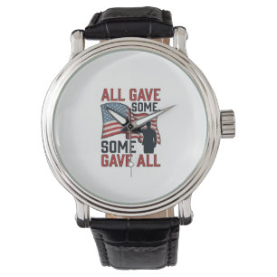 Montre Mémorial Patriotique Tous Ont Donné Certains Certa