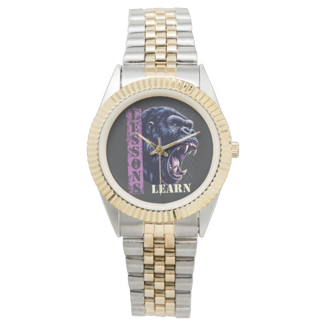 Montre Men/Women Angry Gorilla Watch (devant)