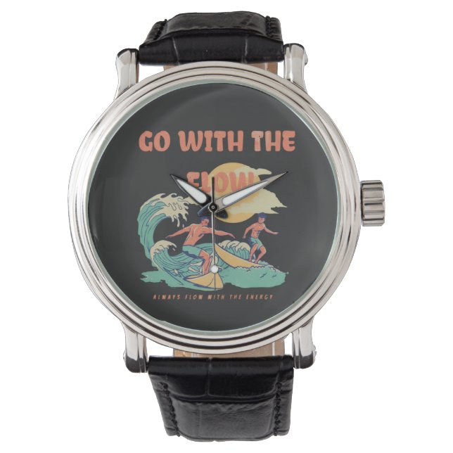 Montre Men/Women Energy Flow Lessons Learn eWatch Watch (devant)