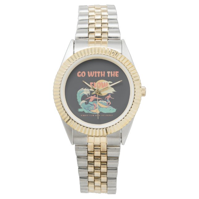 Montre Men/Women Energy Flow Lessons Learn Watch (devant)