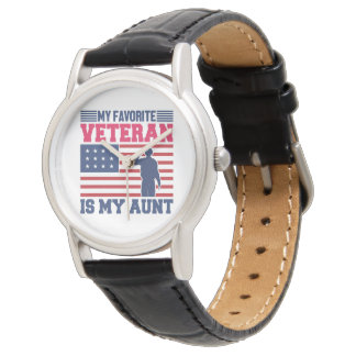 Montre Merci pour votre service, la fête des vétérans et