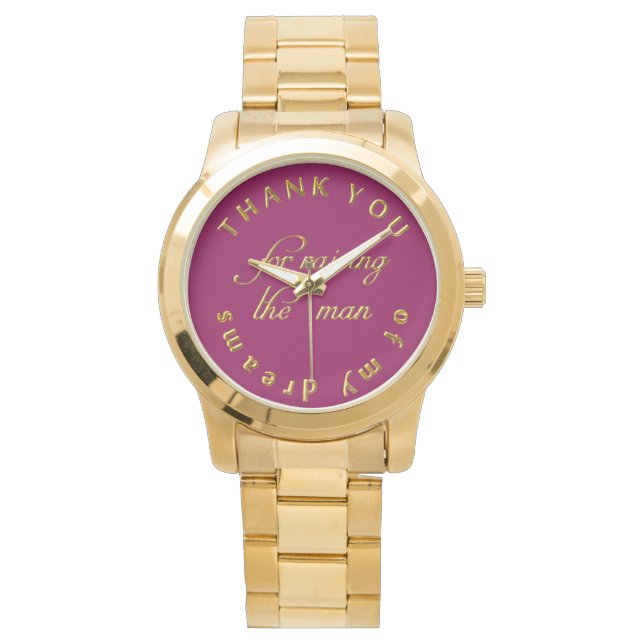 Montre Mère de la chambre cadeau / Homme de mes rêves Per (devant)