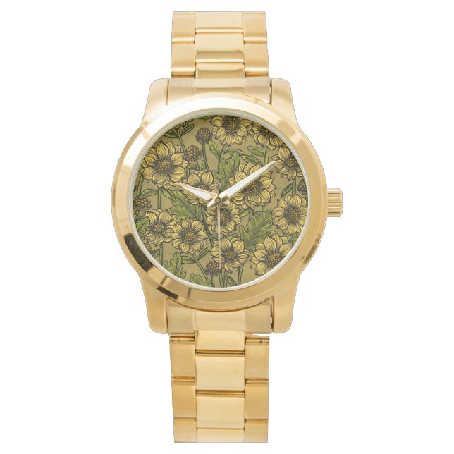 Montre Mères jaunes (devant)