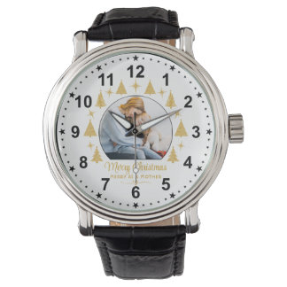 Montre Merry Christmas Merry As A Mother White Gold Photo