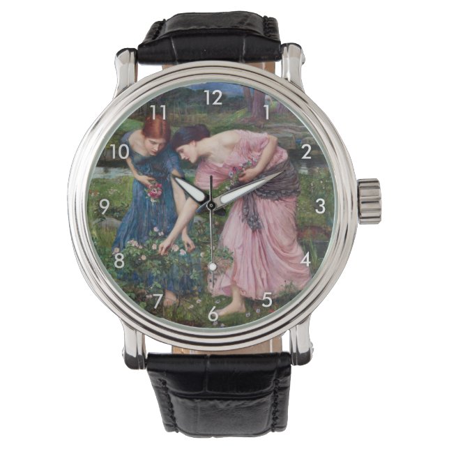 Montre Mesdames Picking Roses, John William Waterhouse (devant)