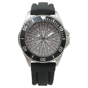Montre Métal Maillé Argent
