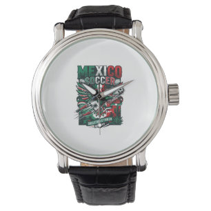 Montre Mexico Football Squelette Attaquant Nations Premiu
