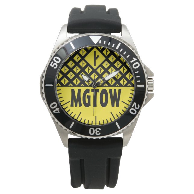 Montre MGTOW - Les Hommes Partent À Leur Propre Voie (devant)