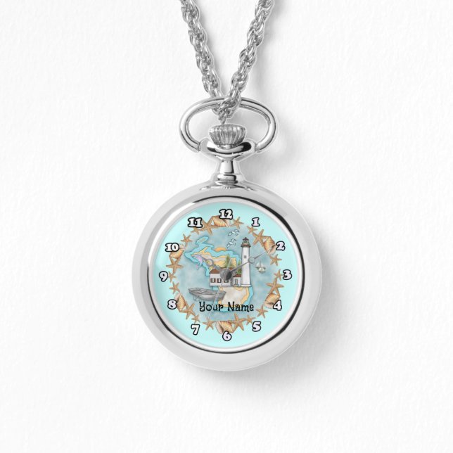 Montre Michigan Shells Lighthouse (Recto)