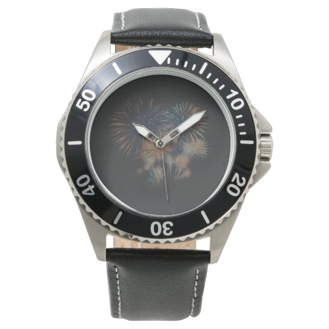 Montre Midnight Spark: 2026 Fireworks Men’s Watch (devant)