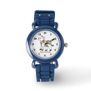 Montre mignon amateur de vache de ferme Watch