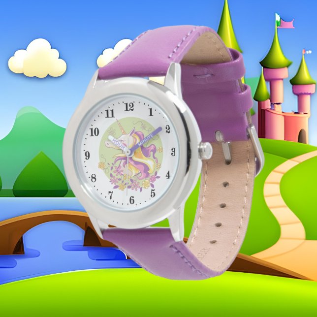 Montre mignon imaginaire licorne filles Regarder (Créateur téléchargé)