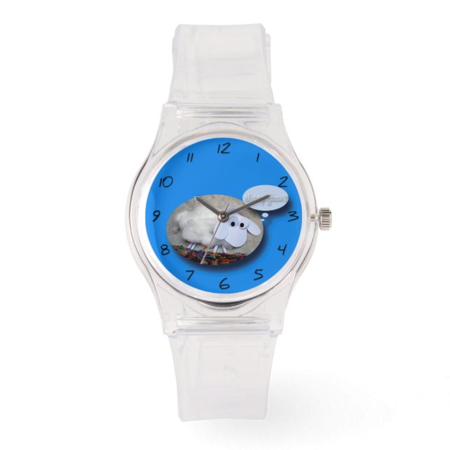Montre Mignonne Chinoise Mouton Année Astrologie Zodiac A (Recto)