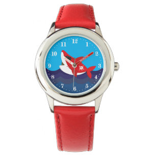 Montre Mignonne plage de requins pirates