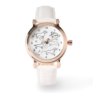 Montre Mignonne Weiner Dachshund Chien Chien Chiot Animal
