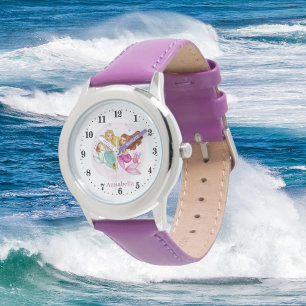 Montre mignonnes filles amatrices sirènes ajouter nom Wat
