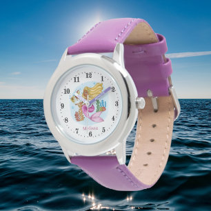 Montre mignonnes filles amatrices sirènes ajouter nom Wat