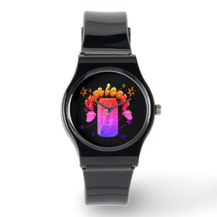 Montre Mikitiez capricorn diable rockstar saturn